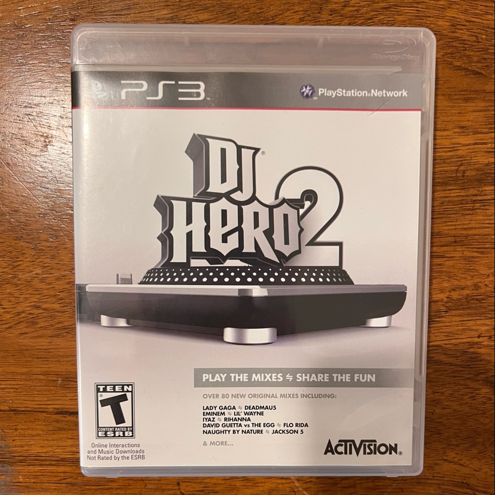 DJ Hero 2 for PlayStation 3 (disc only)